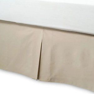 Smoothweave™ 14-Inch Tailored Twin Bed Skirt Mocha